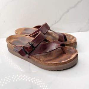 Mephisto Helen brown sandals